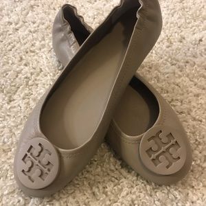 Tory Burch Minnie Travel Ballet Flats- sz 7.5